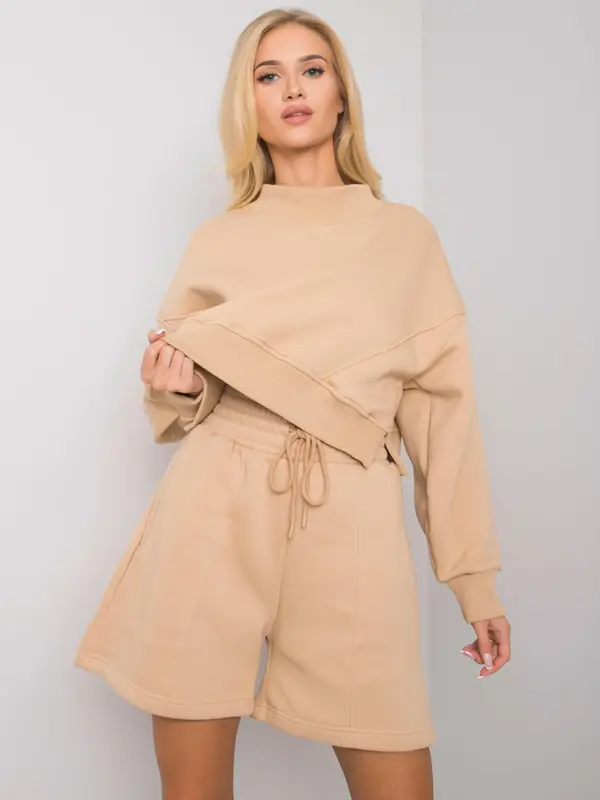 BASIC Feel Good Shorts-RV-SN-6992-1.84-camel