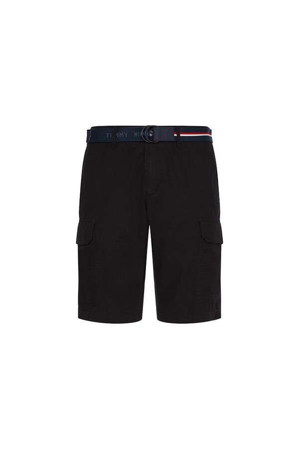 Tommy Hilfiger Shorts - Tommy Hilfiger JOHN CARGO LW BELT black