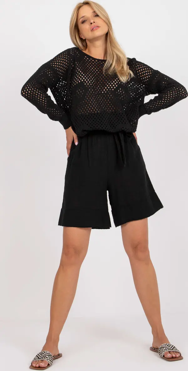 Och Bella Shorts-TW-SN-BI-26464.07-black