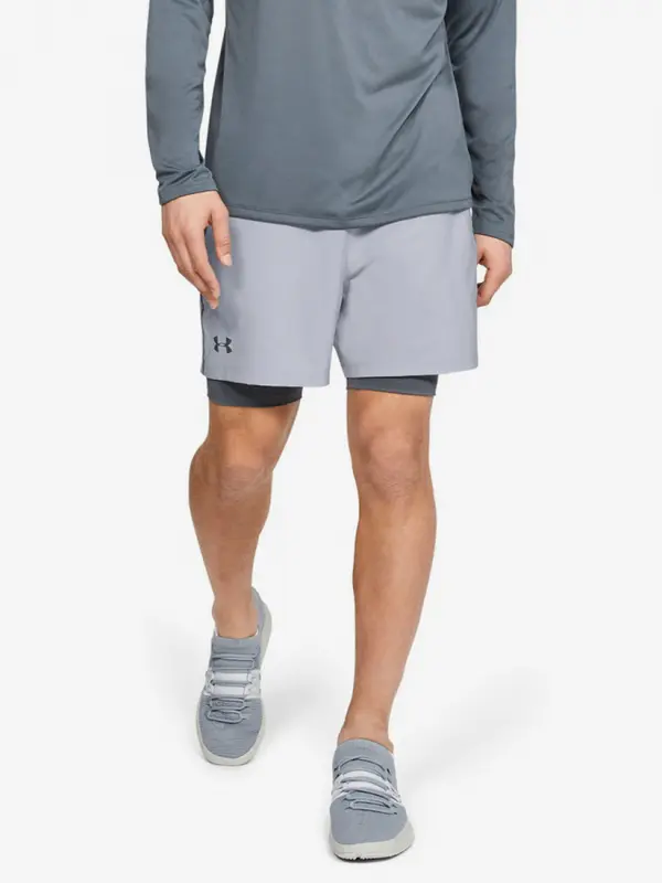 Under Armour Shorts Under Armour Qualifier 2-In-1 Short-Gry