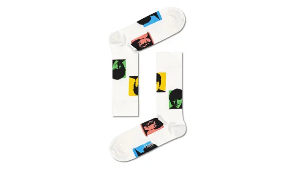 Happy Socks Силуетите на Бийтълс - щастливи чорапи