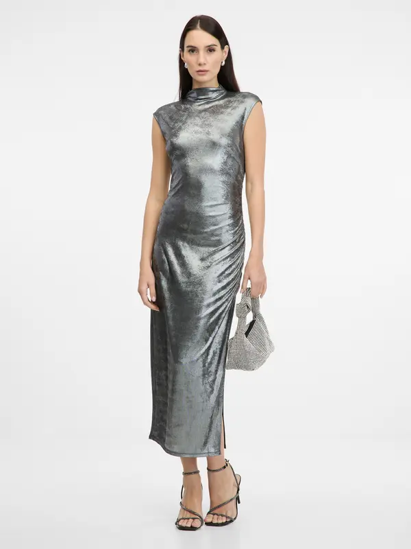 Orsay Silver Women's Midi Dress ORSAY - Women's