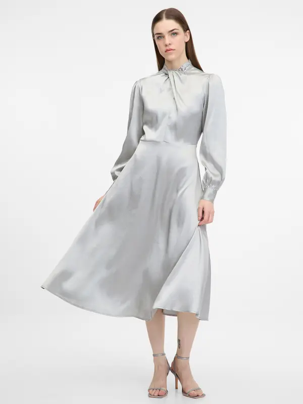 Orsay Silver Women's Midi Dress ORSAY - Women's