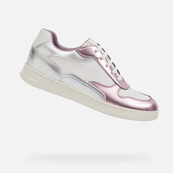 GEOX Silver women's sneakers Geox Jaysen - Women's