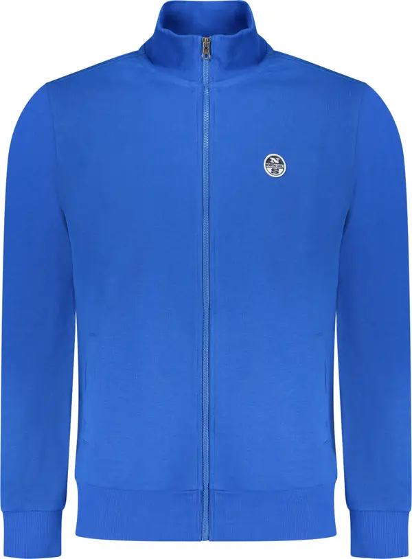 North Sails Син мъжки суитшърт с цип