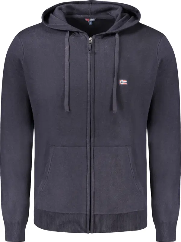 NORWAY 1963 Син мъжки суитшърт с цип