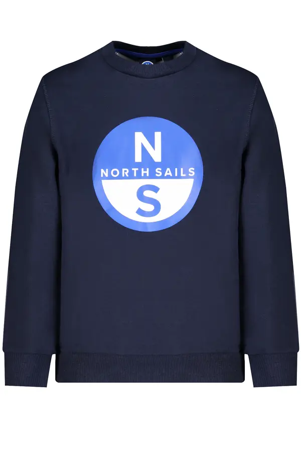 North Sails Син суитшърт NORTH SAILS без цип