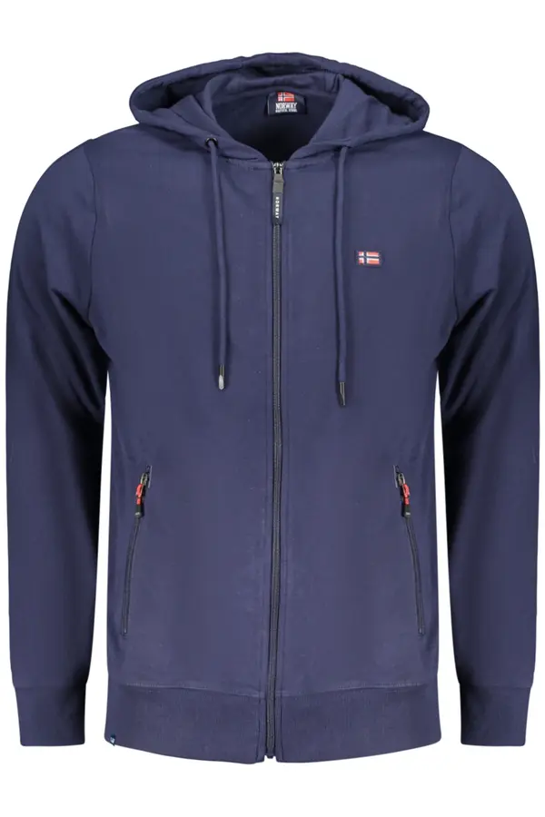 NORWAY 1963 Син суитшърт с цип Норвегия 1963