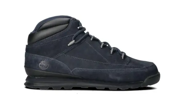 Timberland Сини ботуши от набук Timberland Euro Rock Mid Hiker