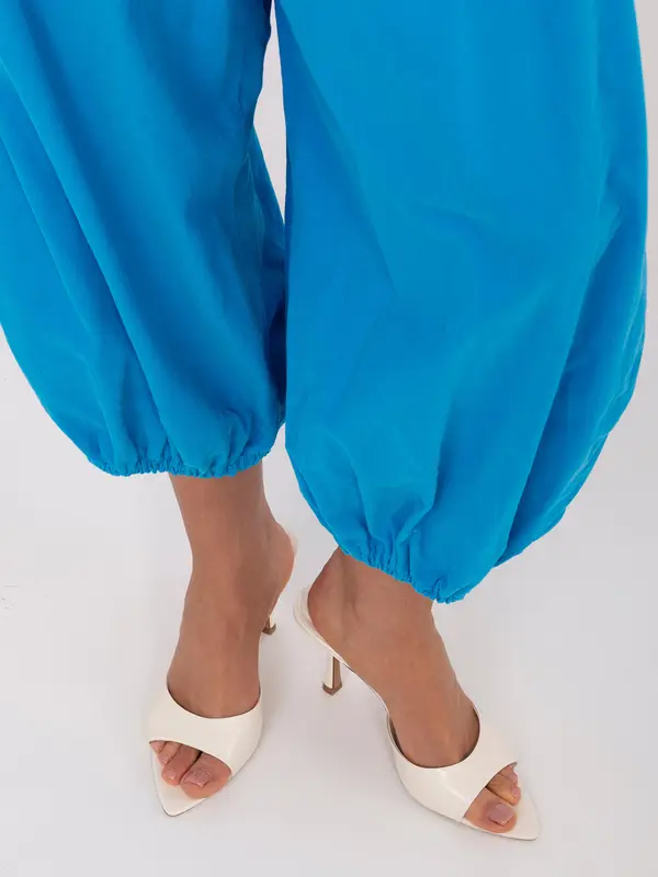 Italy Moda Сини кадифени панталони