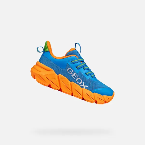 GEOX Сини кецове за момчета Geox Flexyper Fast