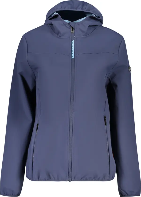 NORWAY 1963 Синьо дамско софтшел яке