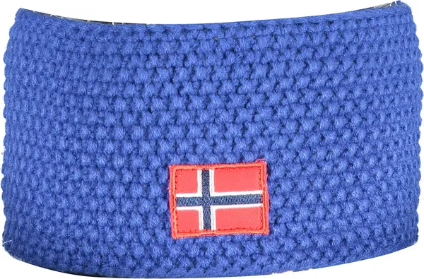 NORWAY 1963 Синя лента за глава с норвежки флаг