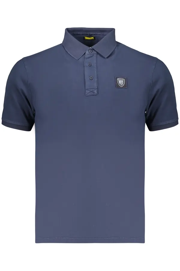 BLAUER APPAREL Синя мъжка поло риза