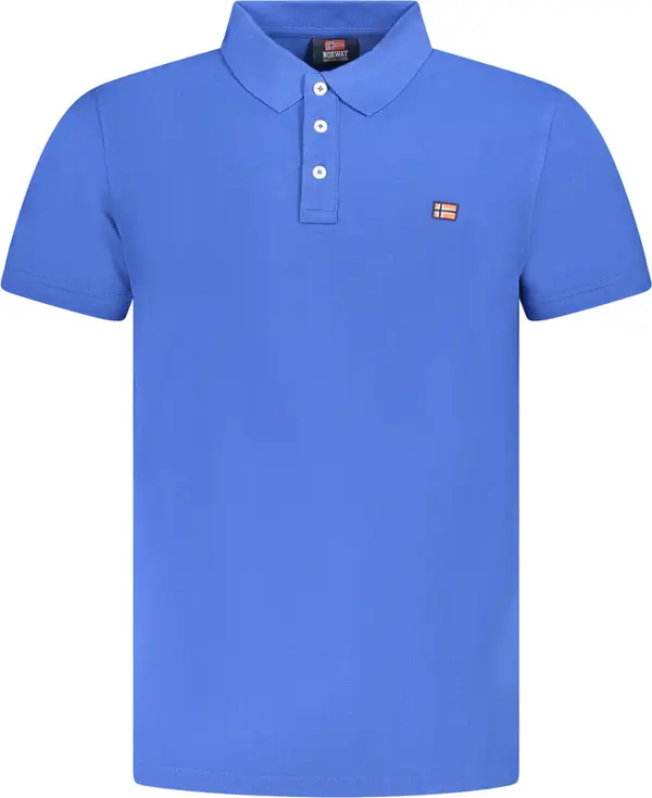 NORWAY 1963 Синя мъжка поло тениска Норвегия 1963