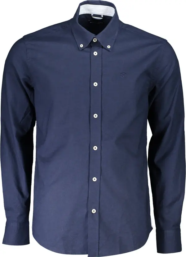 North Sails Синя мъжка риза с дълъг ръкав