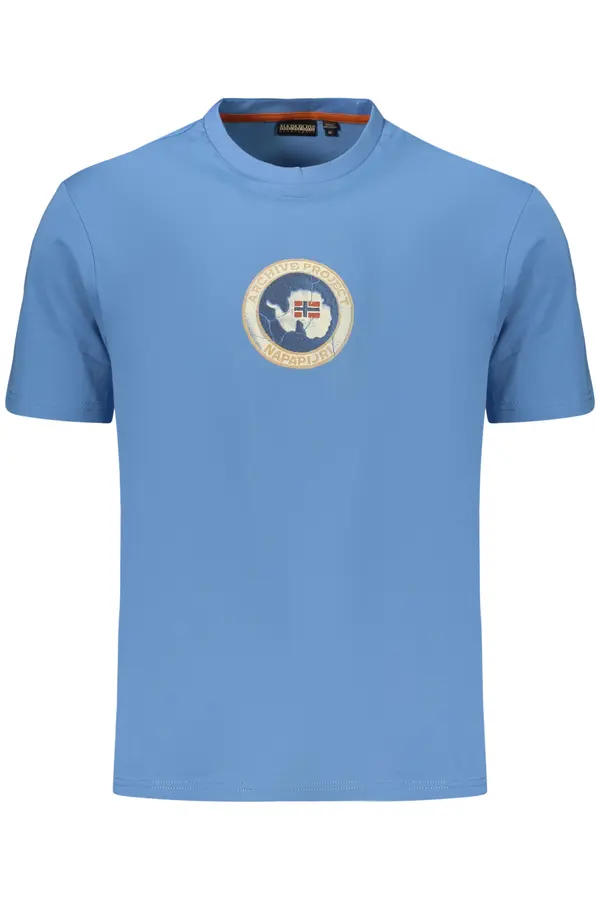 Napapijri Синя тениска с къс ръкав Napapijri
