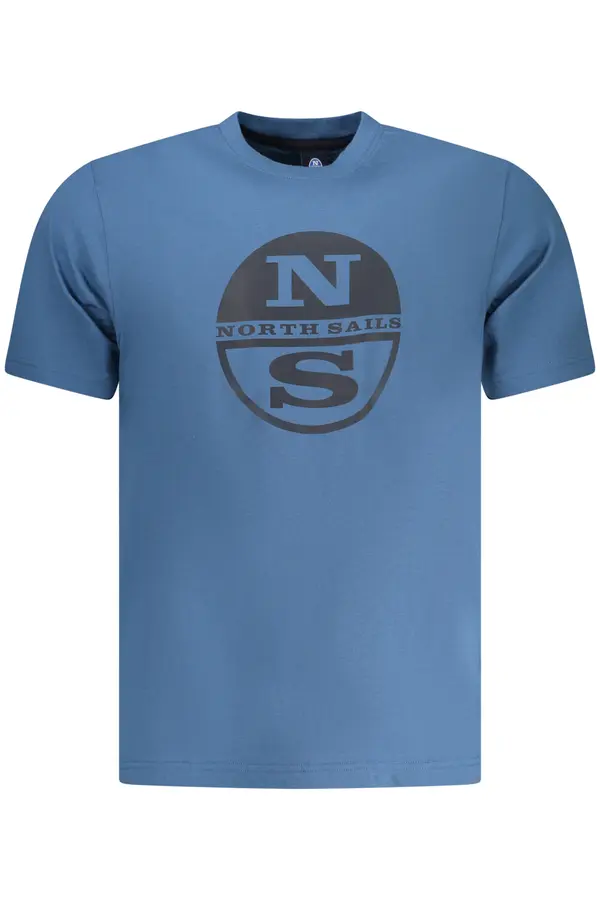 North Sails Синя тениска с къс ръкав North Sails
