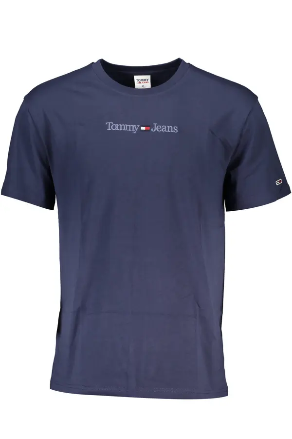Tommy Hilfiger Синя тениска с къс ръкав TOMMY HILFIGER