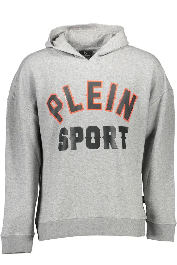 Plein Sport Сив суичър PLEIN SPORT