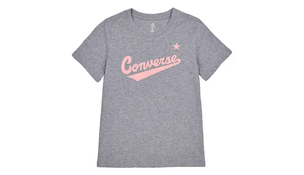 Converse Сива тениска Converse Center Front Nova