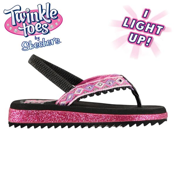 Skechers Skechers Twinkle Toes Girls Flip Flops