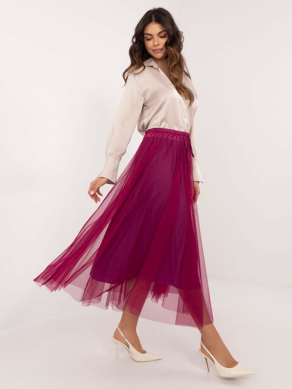 Italy Moda Skirt-DHJ-SD-19981.03-purple