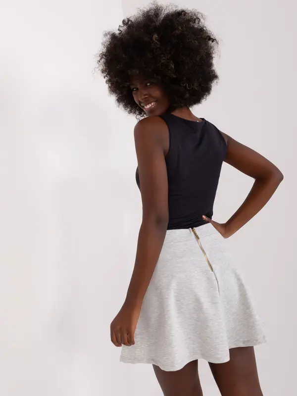 Lily Rose Skirt-EM-SD-HS-20-42N.74P-light gray