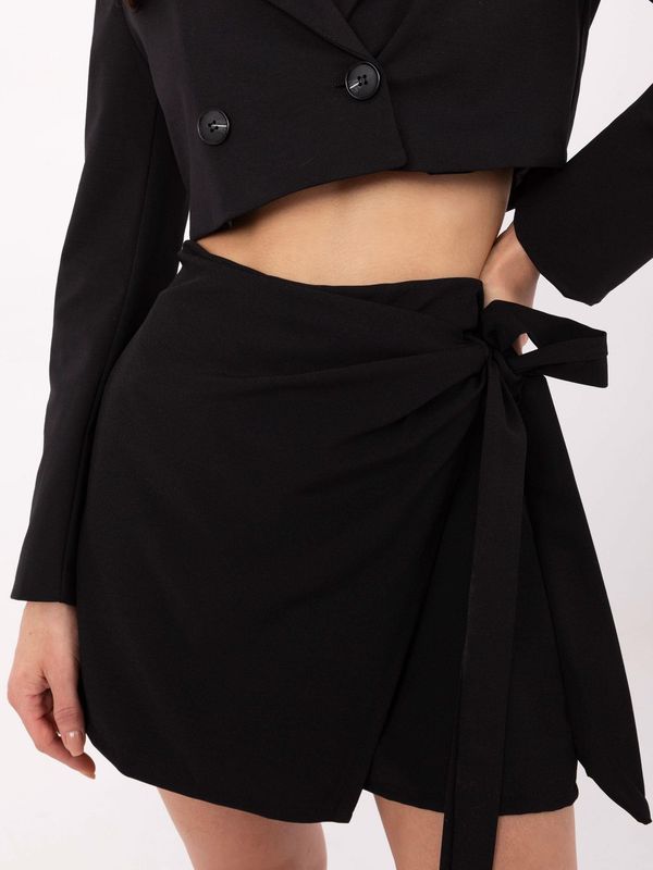 Italy Moda Skirt-MI-SD-121388.39-black