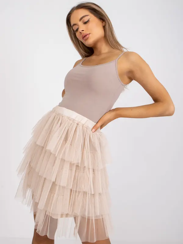 Och Bella Skirt-TW-SD-BI-0517.84-beige