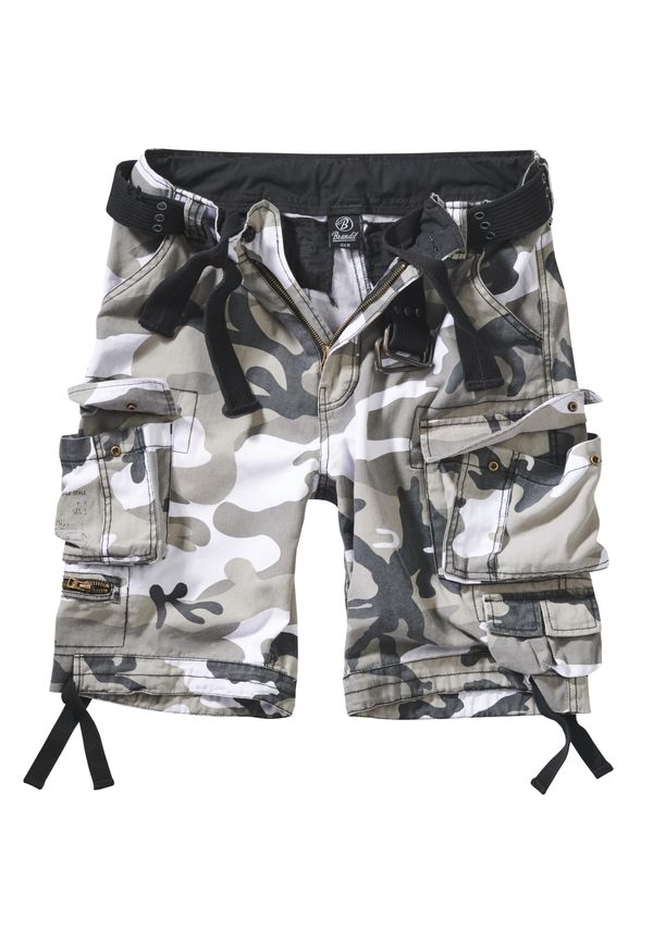 Brandit Snowcamo Savage Vintage Cargo Shorts