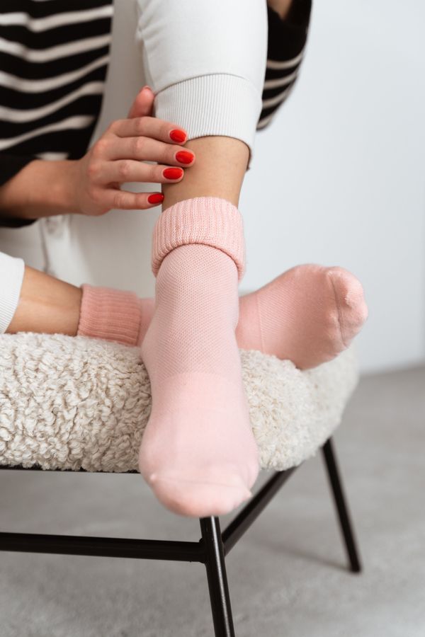 Steven Socks 127-011 Pink Pink