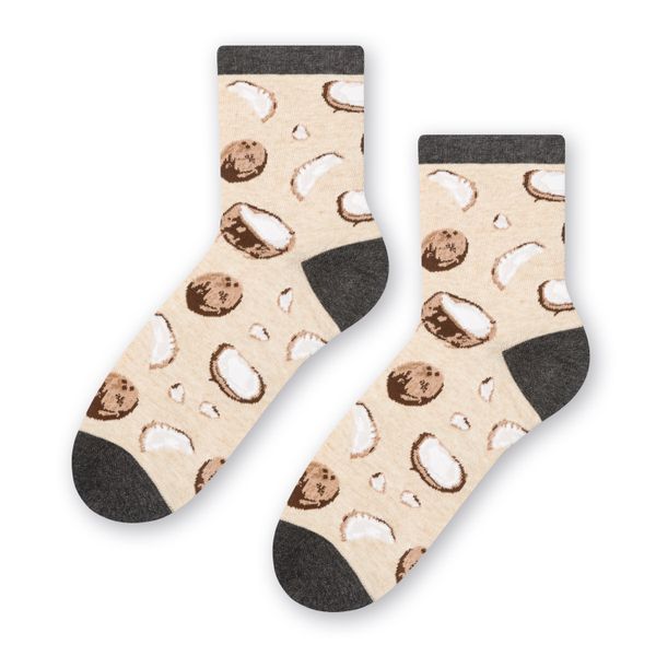 Steven Socks 159-092 Melange Light Beige Light Melange Beige