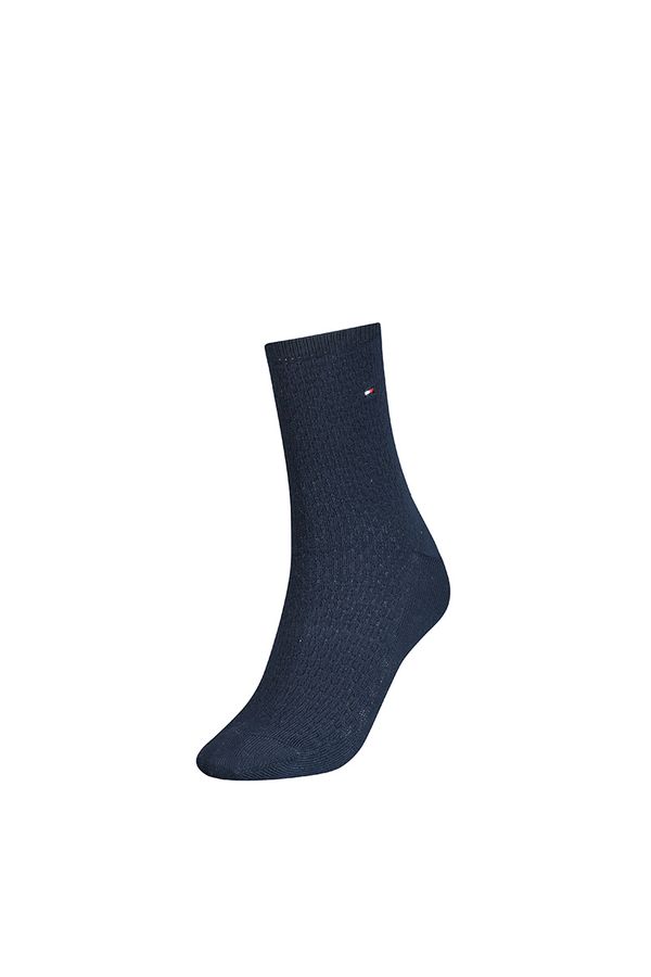 Tommy Hilfiger Socks - Tommy Hilfiger HONEYCOMB 1 pack blue