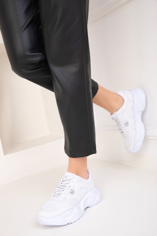 Soho Soho Бели Дамски Маратонки 18240