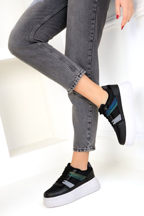 Soho Soho Дамски черни маратонки 17842