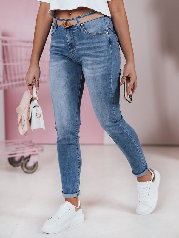 DStreet Spodnie damskie jeansowe średni stan BLUEFORM Dstreet