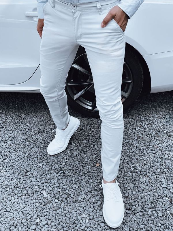 DStreet Spodnie męskie jasnoszare Dstreet