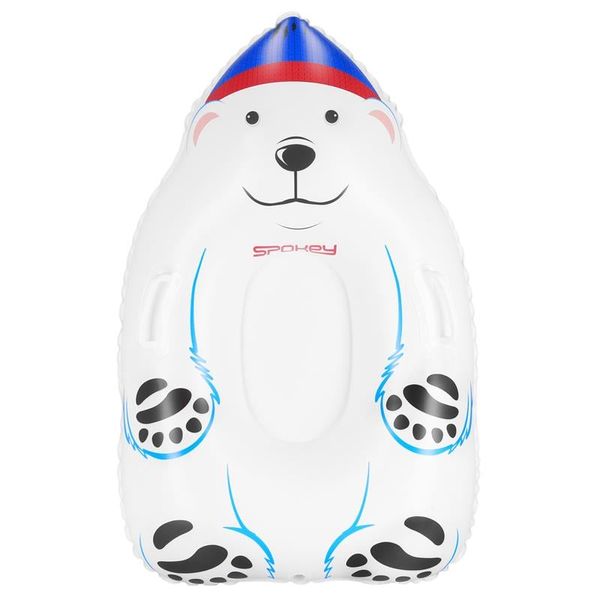 Spokey Spokey BEAR Inflatable snow klzak in the face of a bear