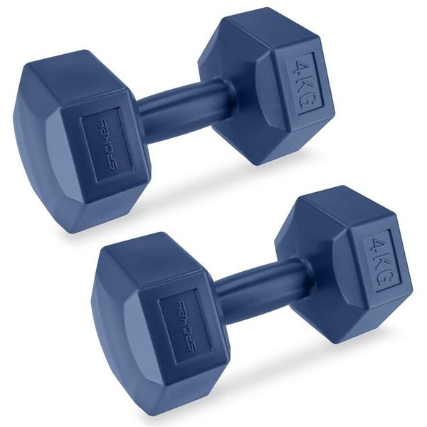 Spokey Spokey MONSTER Hexagonal dumbbell set, 4 kg
