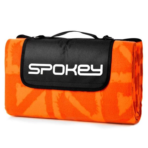 Spokey Spokey PICNIC APRICOTE Picnic blanket with strap 150 x 180 cm