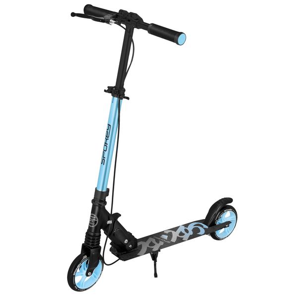 Spokey Spokey VACAY PRO Scooter with Handbrake, Wheelie 145 mm, Blue