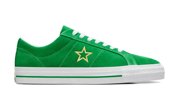 Converse Спортни обувки - Converse One Star Pro Suede Green Зелен