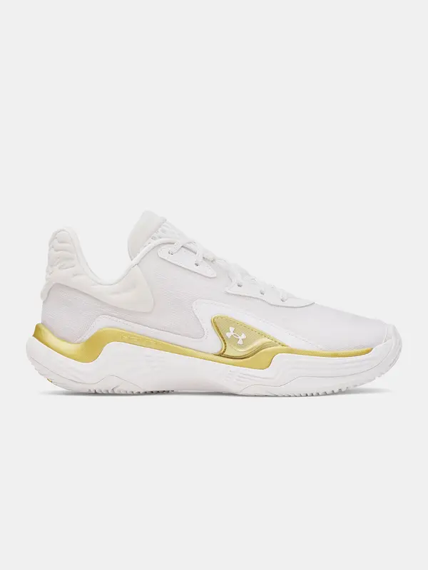 Under Armour Спортни обувки - Under Armour U Spawn 7 White Бял