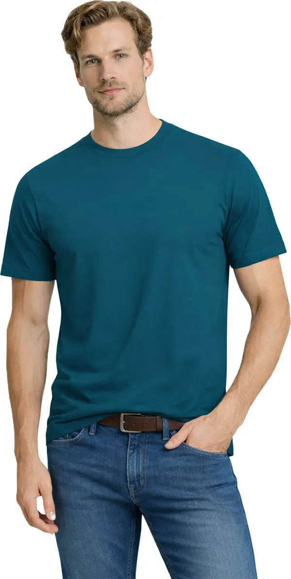 STARLEE Starlee - Мъжка тениска 3052 Тюркоаз