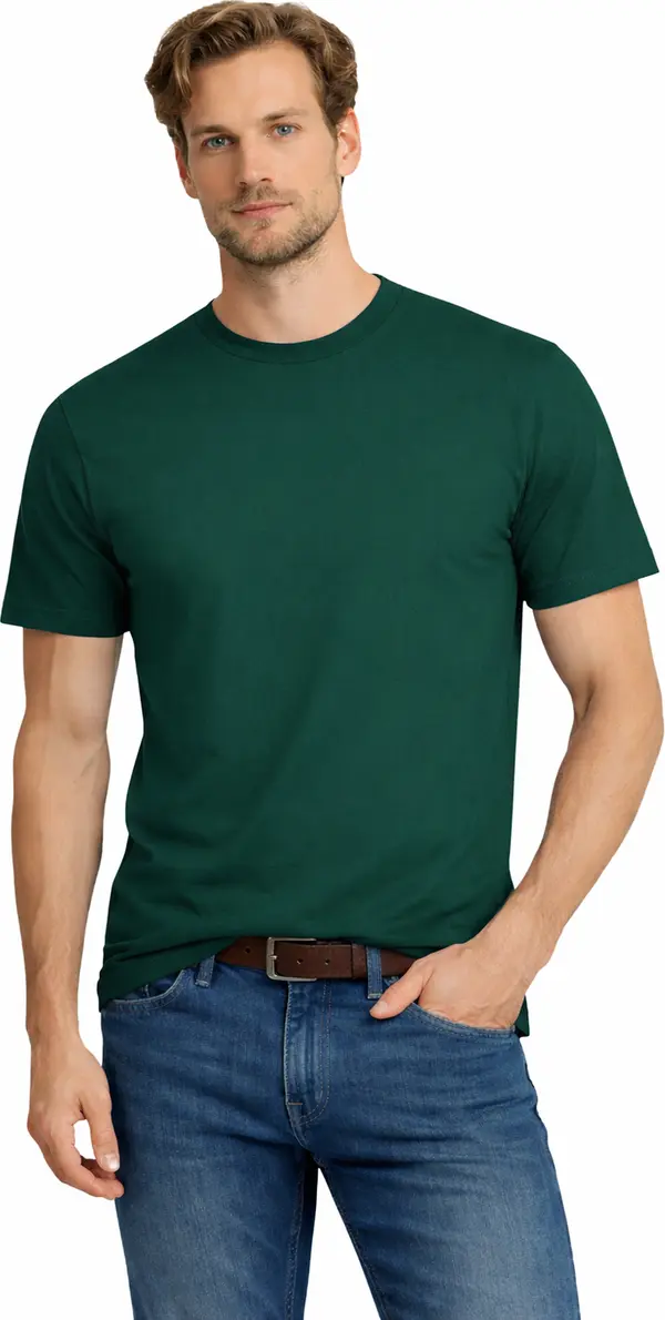 STARLEE Starlee - Мъжка тениска - 3052 зелена