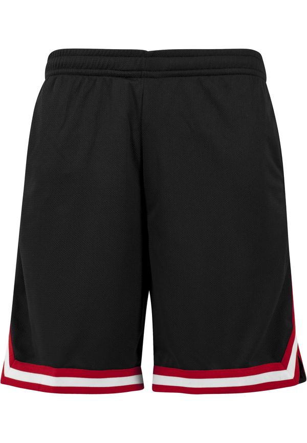 UC Men Stripes Mesh Shorts blkredwht