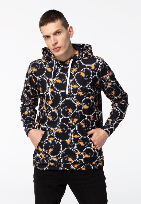 Mr. GUGU & Miss GO Суичър Mr. GUGU & Miss GO Black rubber duck