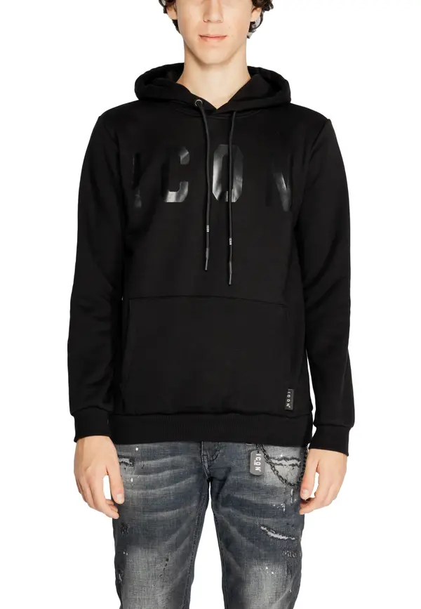 Icon Суичър с качулка Black Icon