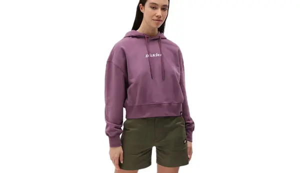 Dickies Суичър с качулка Dickies Loretto - лилав